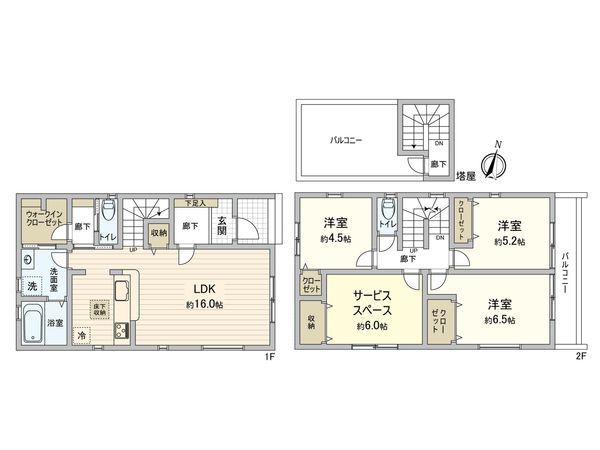 間取図(平面図)