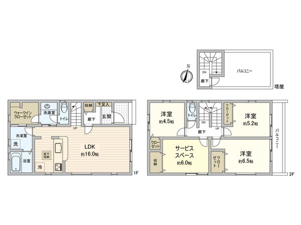 間取図(平面図)