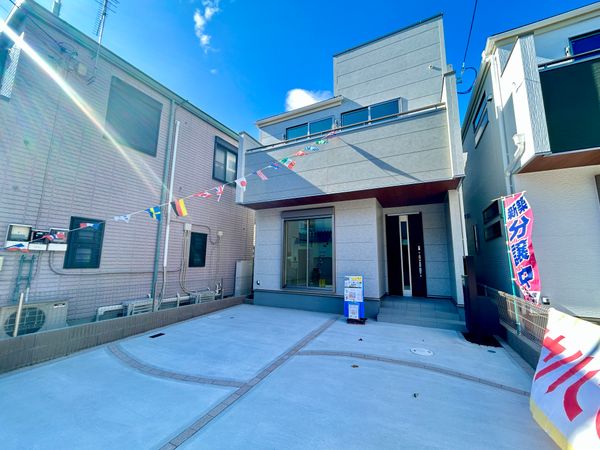 足立区西竹の塚1丁目 新築戸建 2号棟 外観 足立区西竹の塚1丁目 新築戸建 2号棟 外観