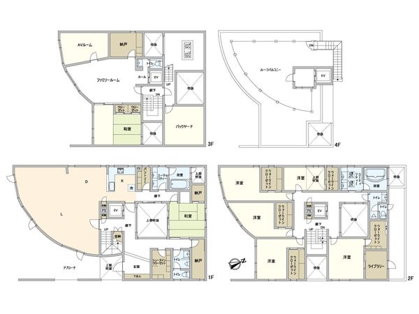 舎人5丁目 戸建 間取図(平面図)