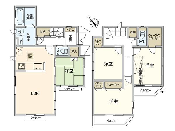 間取図(平面図)
