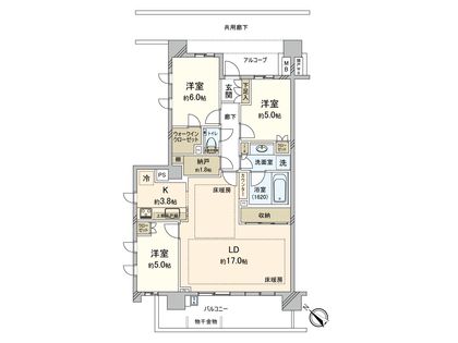 間取図(平面図)