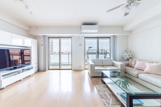 ザ・ステージオ ガーデンフロントタワー リビング