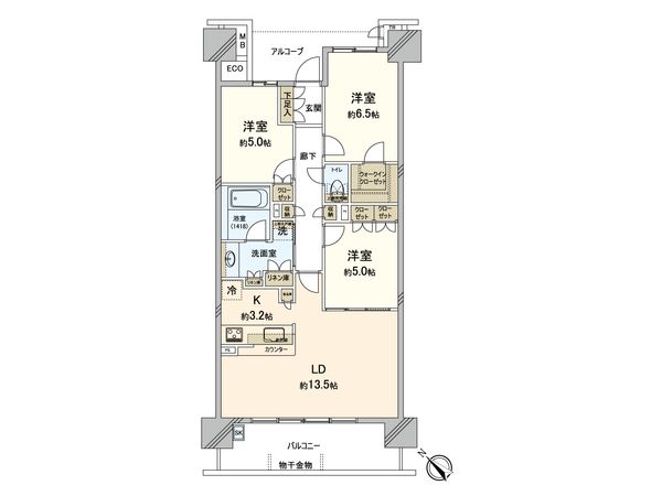 間取図(平面図)