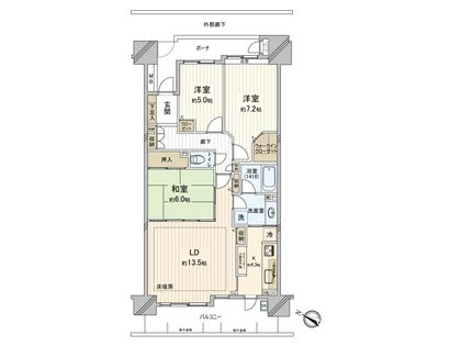 間取図(平面図)