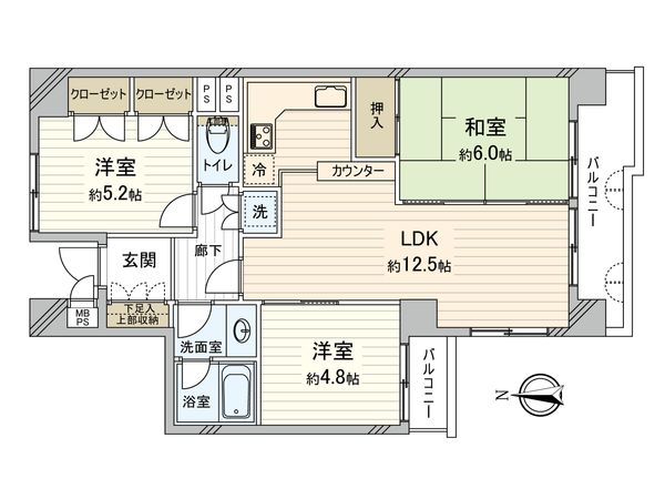 間取図(平面図)