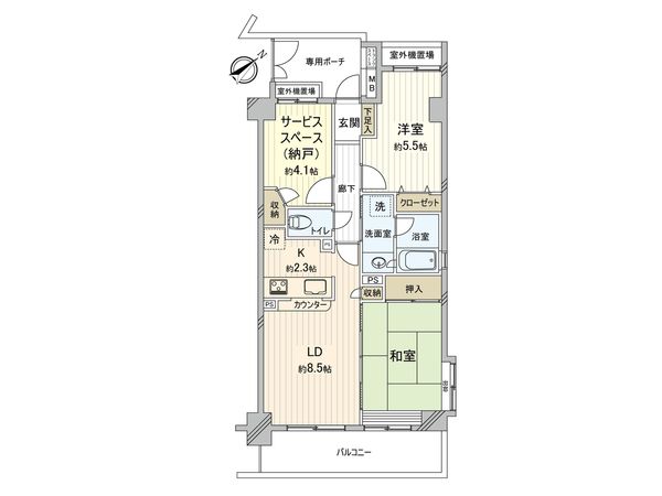 間取図(平面図)