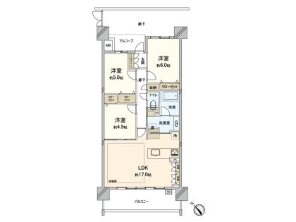 間取図(平面図)