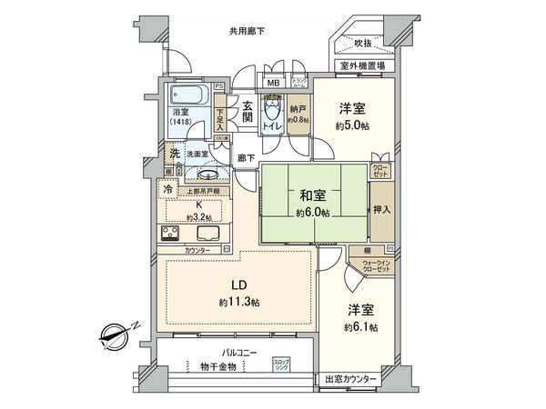 梅島パーク・ホームズ 間取図(平面図) 梅島パーク・ホームズ 間取図(平面図)