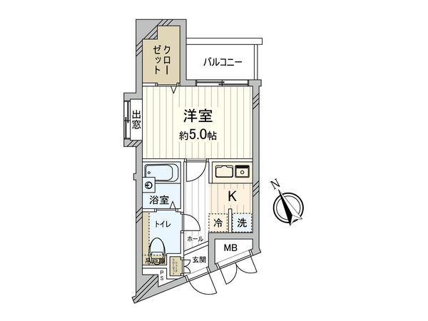 グランフォース西新井 間取図(平面図)