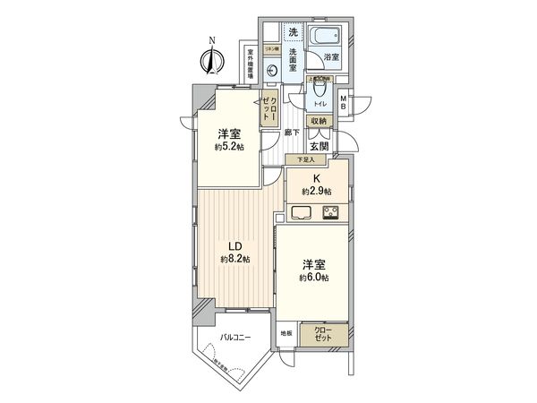 間取図(平面図)