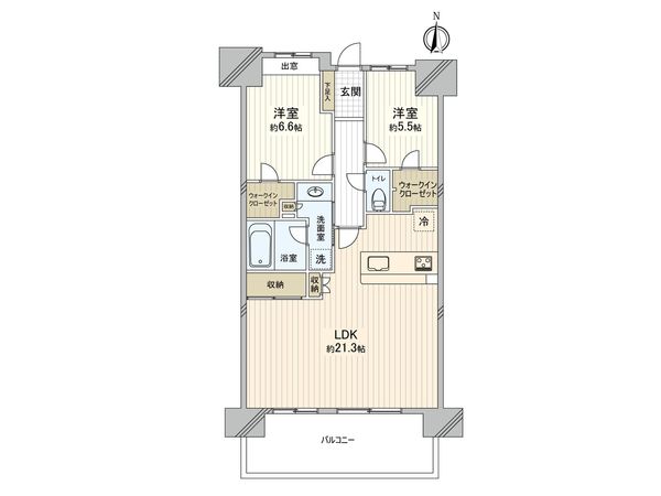 ライオンズオーチャードガーデン 間取図(平面図)