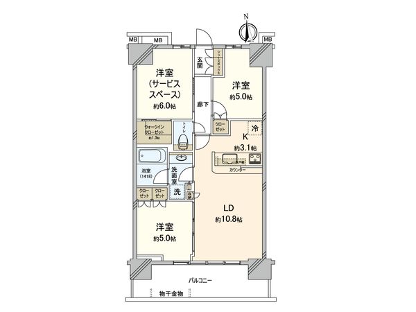 間取図(平面図)