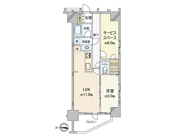 オスビタリテ谷在家 間取図(平面図) オスビタリテ谷在家 間取図(平面図)