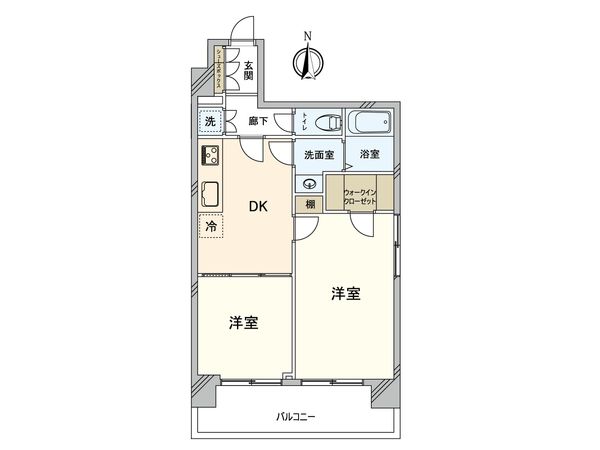 パーソナルハイツ西新井大師 間取図(平面図) パーソナルハイツ西新井大師 間取図(平面図)