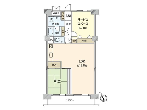 間取図(平面図)
