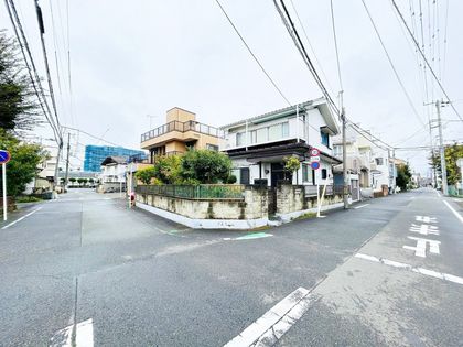 中央区向陽町 土地 前面道路含む外観