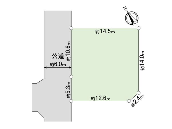 緑区橋本6丁目 土地 区画図 区画図