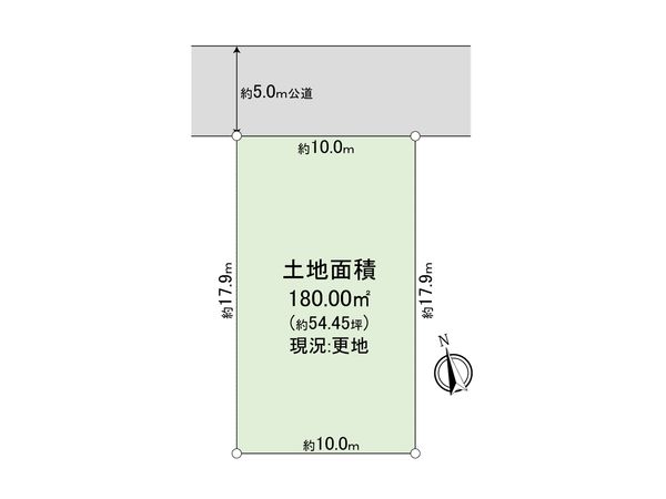 緑区相原3丁目 土地 区画図