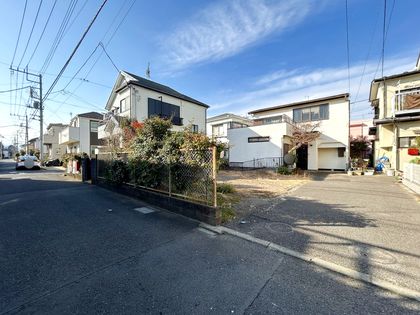 中央区陽光台4丁目 土地 前面道路含む外観