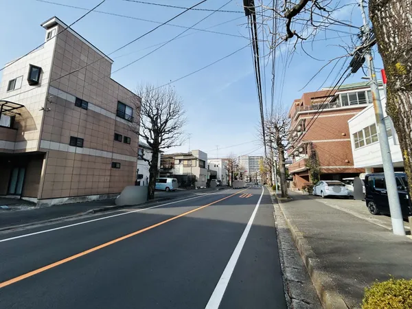 前面道路