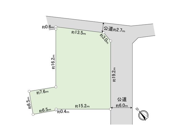 中央区宮下本町3丁目 土地 区画図 中央区宮下本町3丁目 土地 区画図