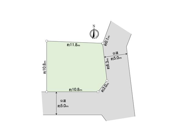 中央区上溝 土地 区画図 中央区上溝 土地 区画図