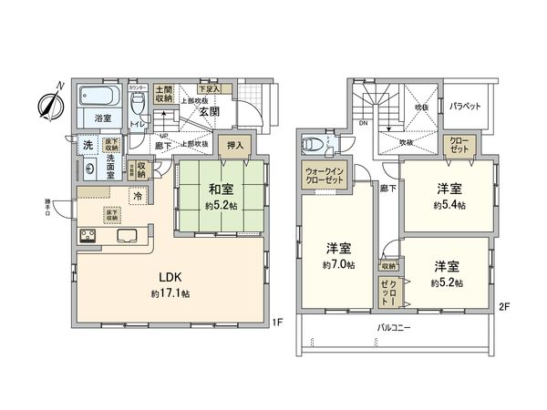 間取図(平面図)