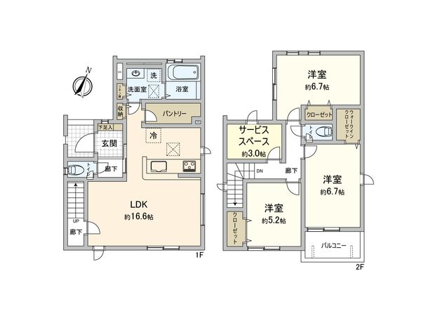 間取図(平面図)