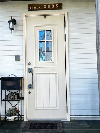 カントリー調の玄関