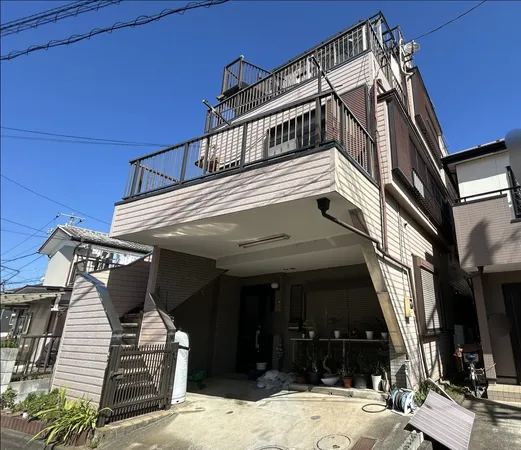 バルコニーもひろびろしています。