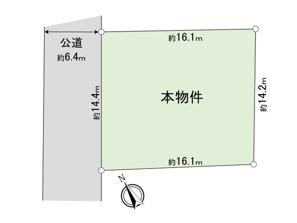 相模原市緑区橋本4丁目 売地 土地写真 相模原市緑区橋本4丁目 売地 土地写真