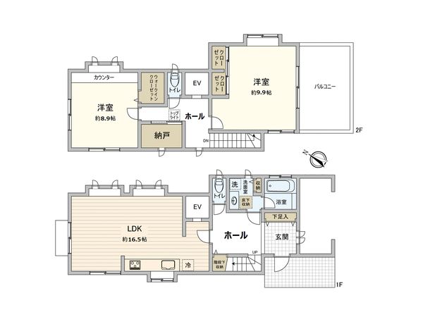 中央区上溝3丁目 戸建 間取図(平面図) 中央区上溝3丁目 戸建 間取図(平面図)