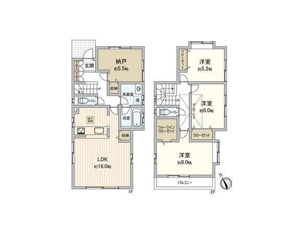 間取図(平面図)