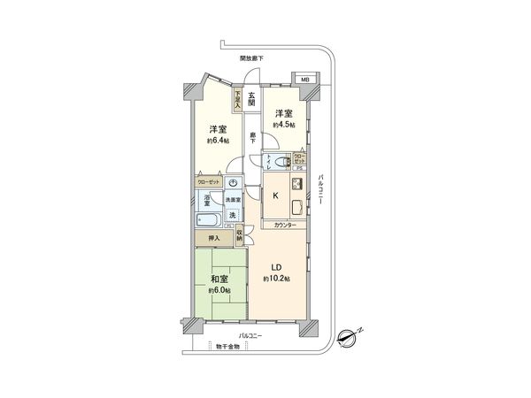 間取図(平面図)