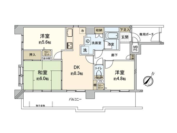 間取図(平面図)