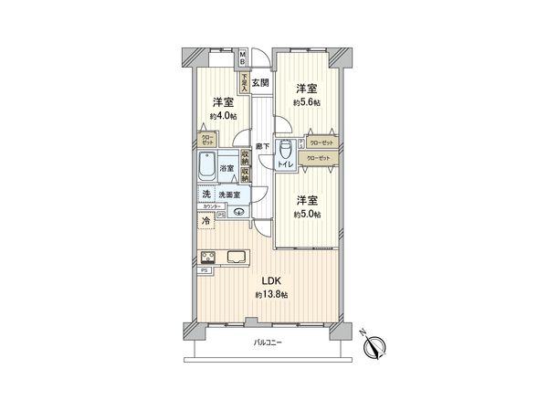 間取図(平面図)