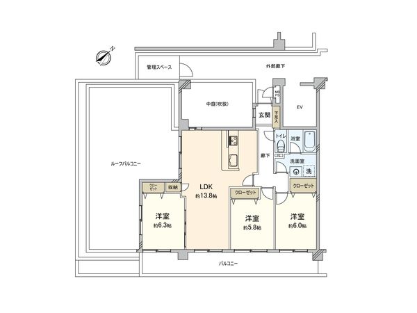 間取図(平面図)