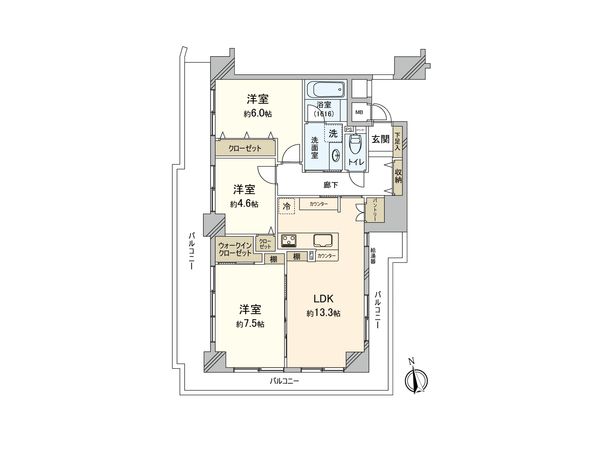 間取図(平面図)