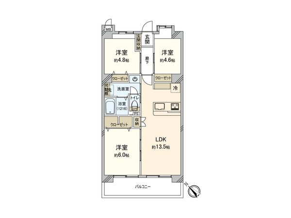 間取図(平面図)