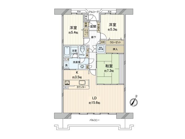 ベルググランデ相模原シティデュオ ウエストレジデンス 間取図(平面図) ベルググランデ相模原シティデュオ ウエストレジデンス 間取図(平面図)