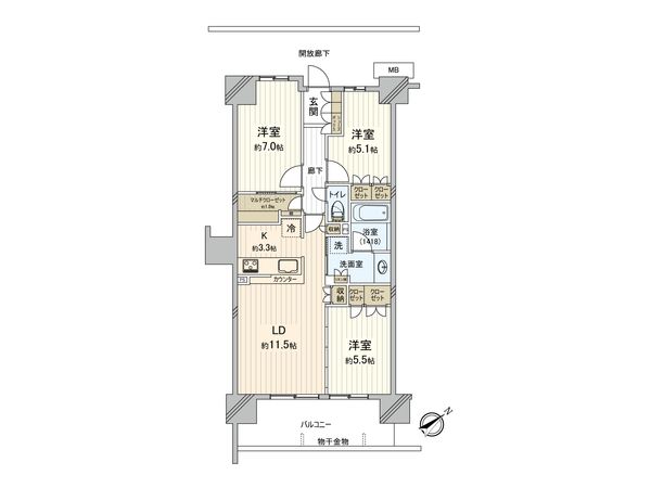 間取図(平面図)