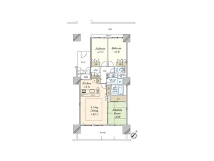 間取図(平面図)