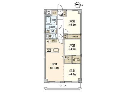 間取図(平面図)