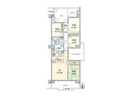 間取図(平面図)