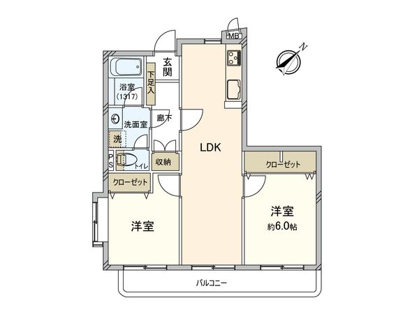 間取図(平面図)