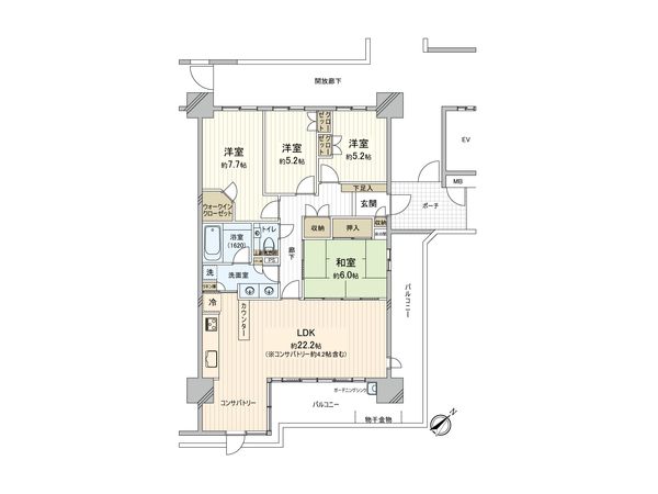 間取図(平面図)