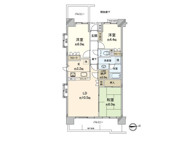 間取図(平面図)