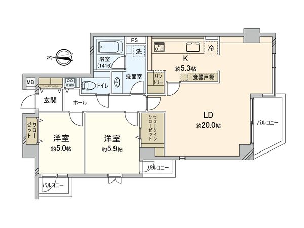 間取図(平面図)
