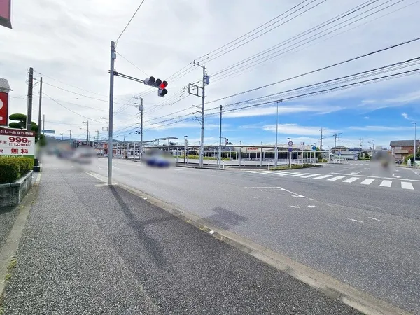 前面道路